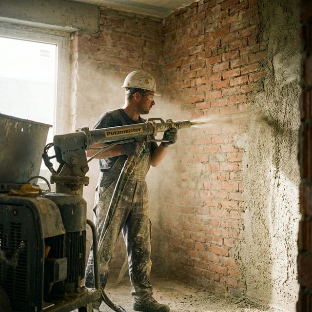 Механизированная штукатурка